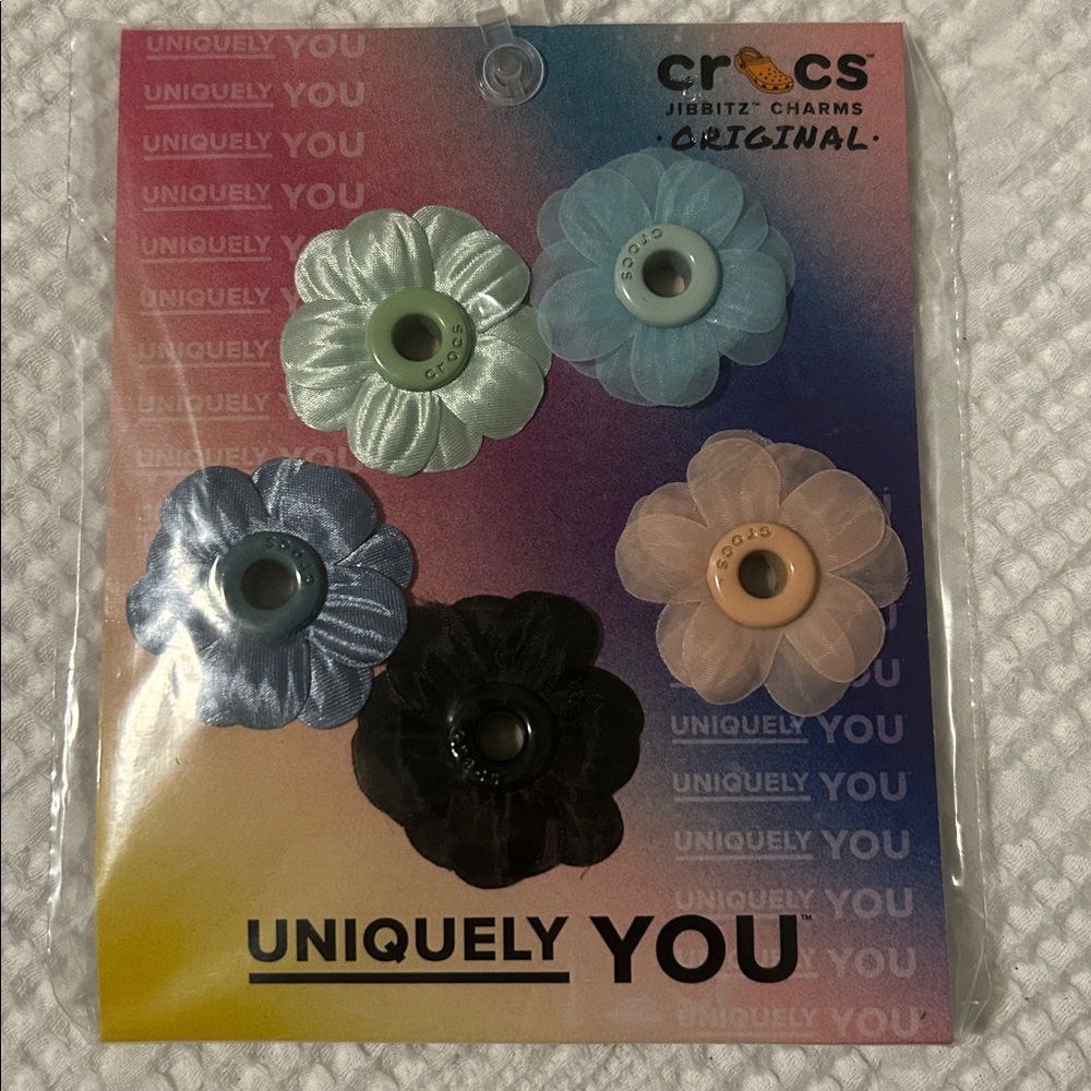 CROCS Jibbitz Floral Charm Collection NIP